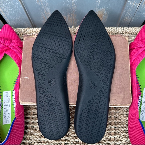 Rothy's The Knot Point ll Starfish Pink Sz 8 - Picture 16 of 16